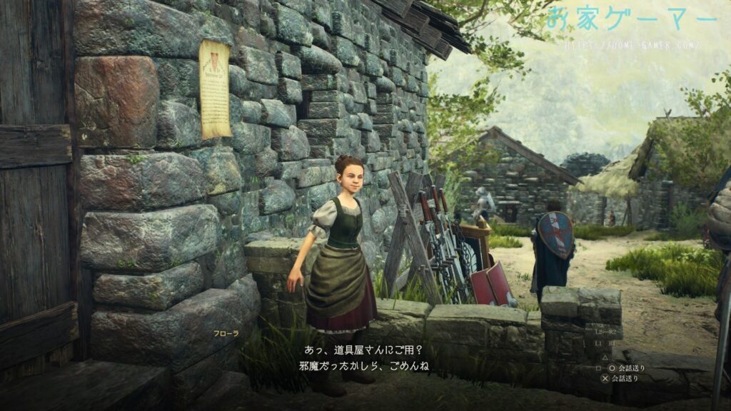 ドラゴンズドグマ2,Dragon’s Dogma2,攻略,サイドクエスト小さな冒険,フローラ,果肉の丸薬