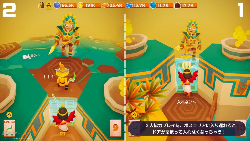 マイリトルユニバース,攻略,MY Little Universe,ステージ8,惑星,エジプティウム,ピラミッド,エネルギークリスタル,防腐室,クレオパトラ,アヌビス,竹,米,ブロック,ダンジョン,マルチプレイ,PS5,PC,Switch2,Switch,チャレンジA