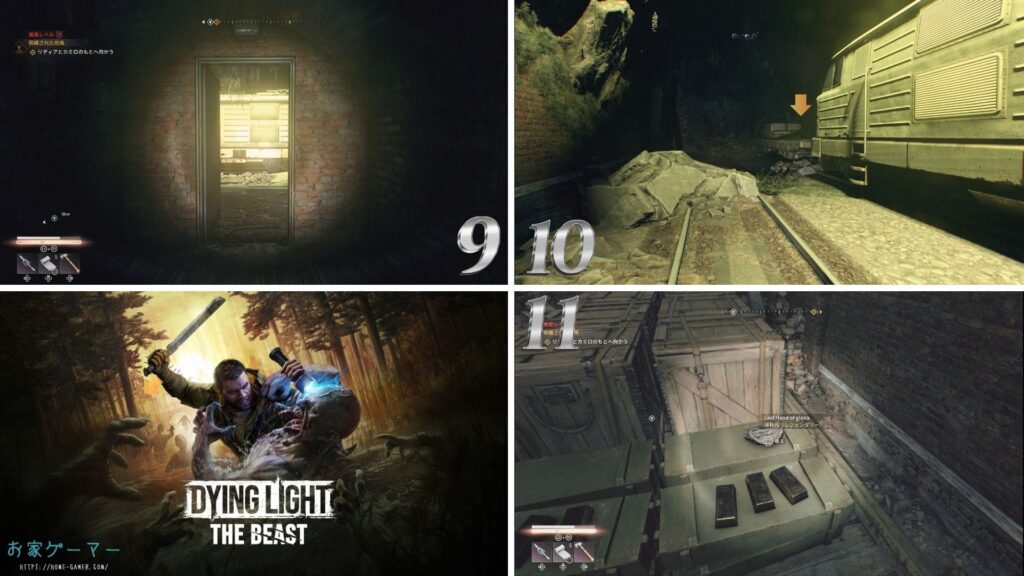 Dying Light The Beast,ダイイングライト ビースト,攻略,コレクタブル,収集品,設計図,PS5,PS4,国立公園,旧市街地,精神科病院,レクリエーション島,,MAP,地図,武器