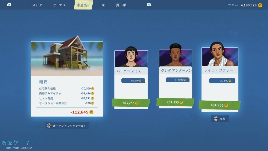 House Flipper 2,ハウスフリッパー2,攻略,バイヤー,買い手,リスト,カイル,レイラ,ルイス,マーカス,メロディ,ラモナ,出ない,出し方,PS5,PC